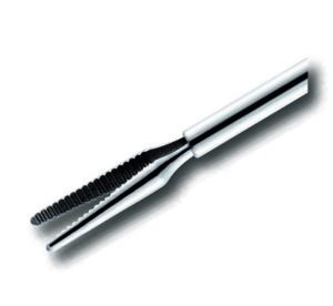 Serrated Forceps (Curved Shaft)
