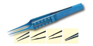 Straight Forceps With Tying Platform