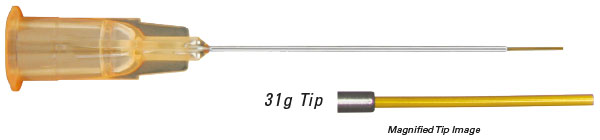 PolyTip® Cannula 25g/31g Tapered